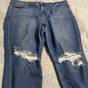 American Eagle mom jeans